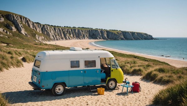 Découvrez le camping bord de mer bretagne au cabellou plage