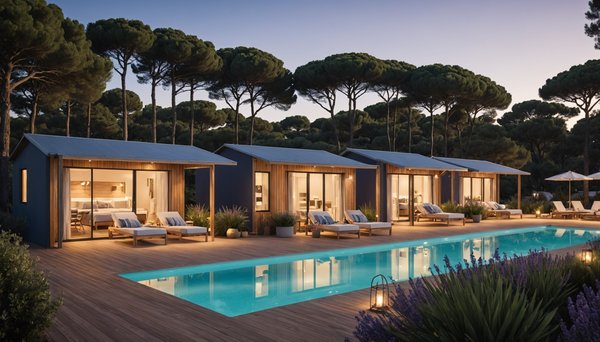 Camping premium à fréjus : les services haut de gamme d'holiday green