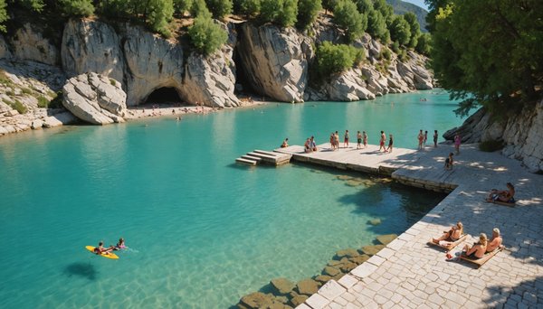 Vacances en plein air autour de sisteron entre nature et baignade