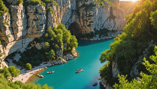 Randonnees gorges ardeche : idées pour toute la famille - camping camping le plan d'eau